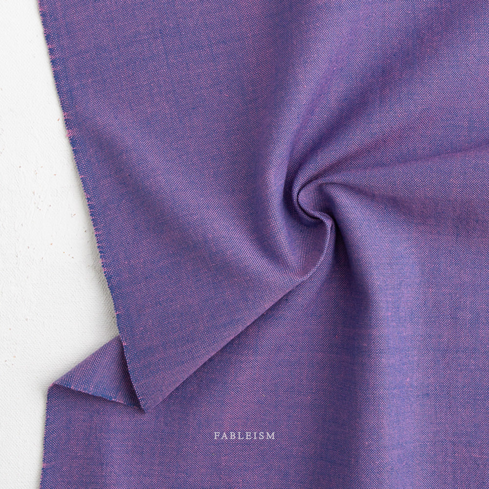 Watercolor Wovens Electric WW450 by Fableism Supply Co (sold in 25cm increments)