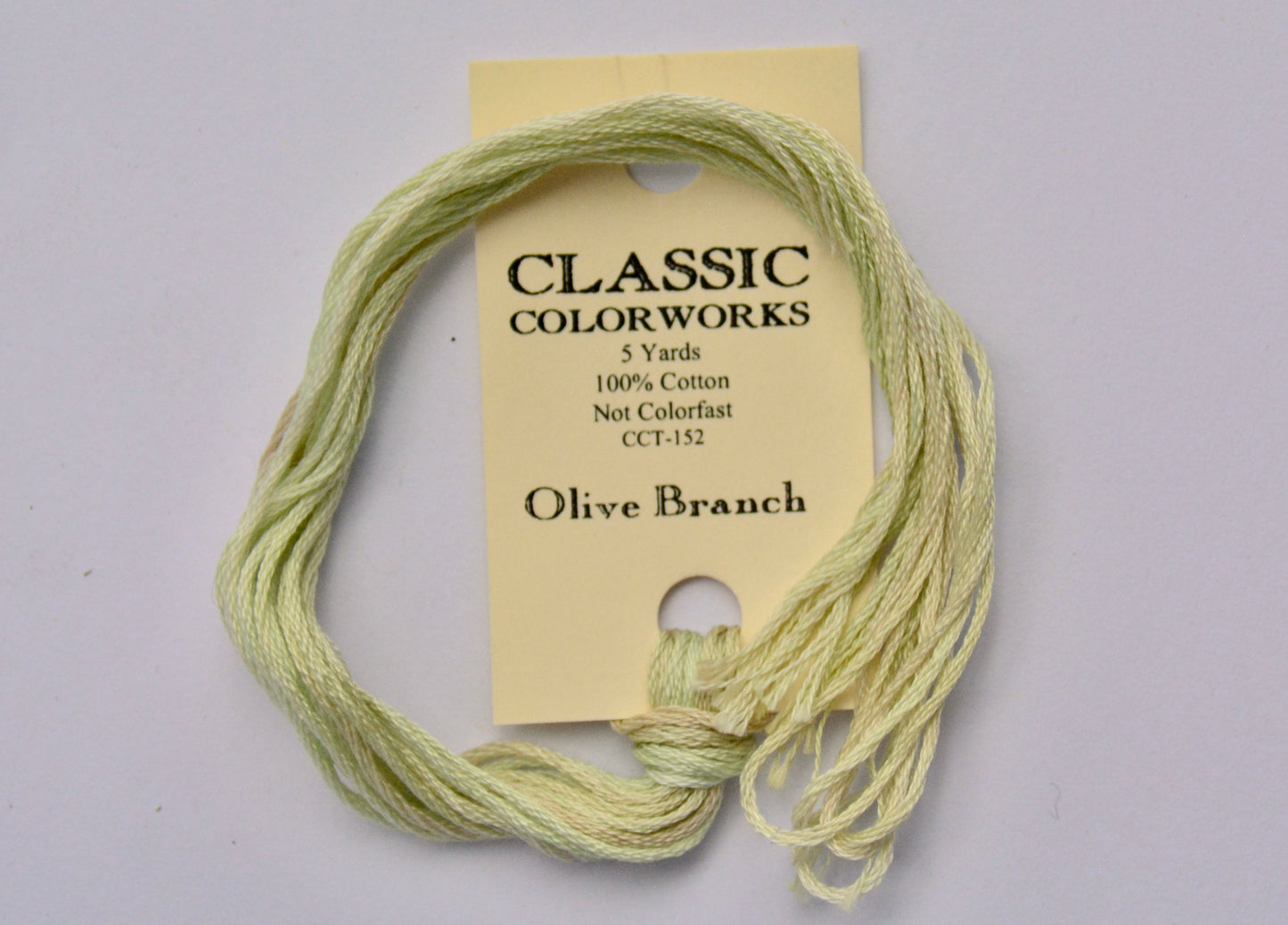 Olive Branch Colorworks 6-Strand Hand-Dyed Embroidery Floss