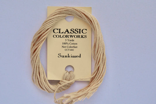 Sunkissed Classic Colorworks 6-Strand Hand-Dyed Embroidery Floss