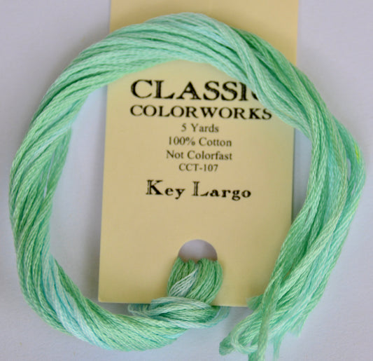 Key Largo Classic Colorworks 6-Strand Hand-Dyed Embroidery Floss