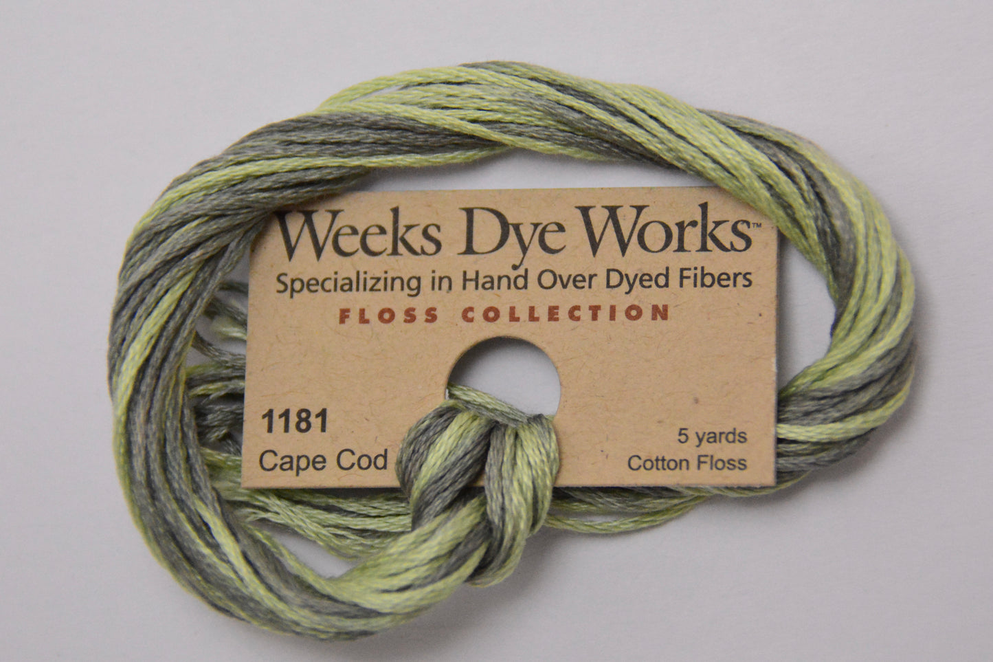 Cape Cod 1181 Weeks Dye Works 6-Strand Hand-Dyed Embroidery Floss