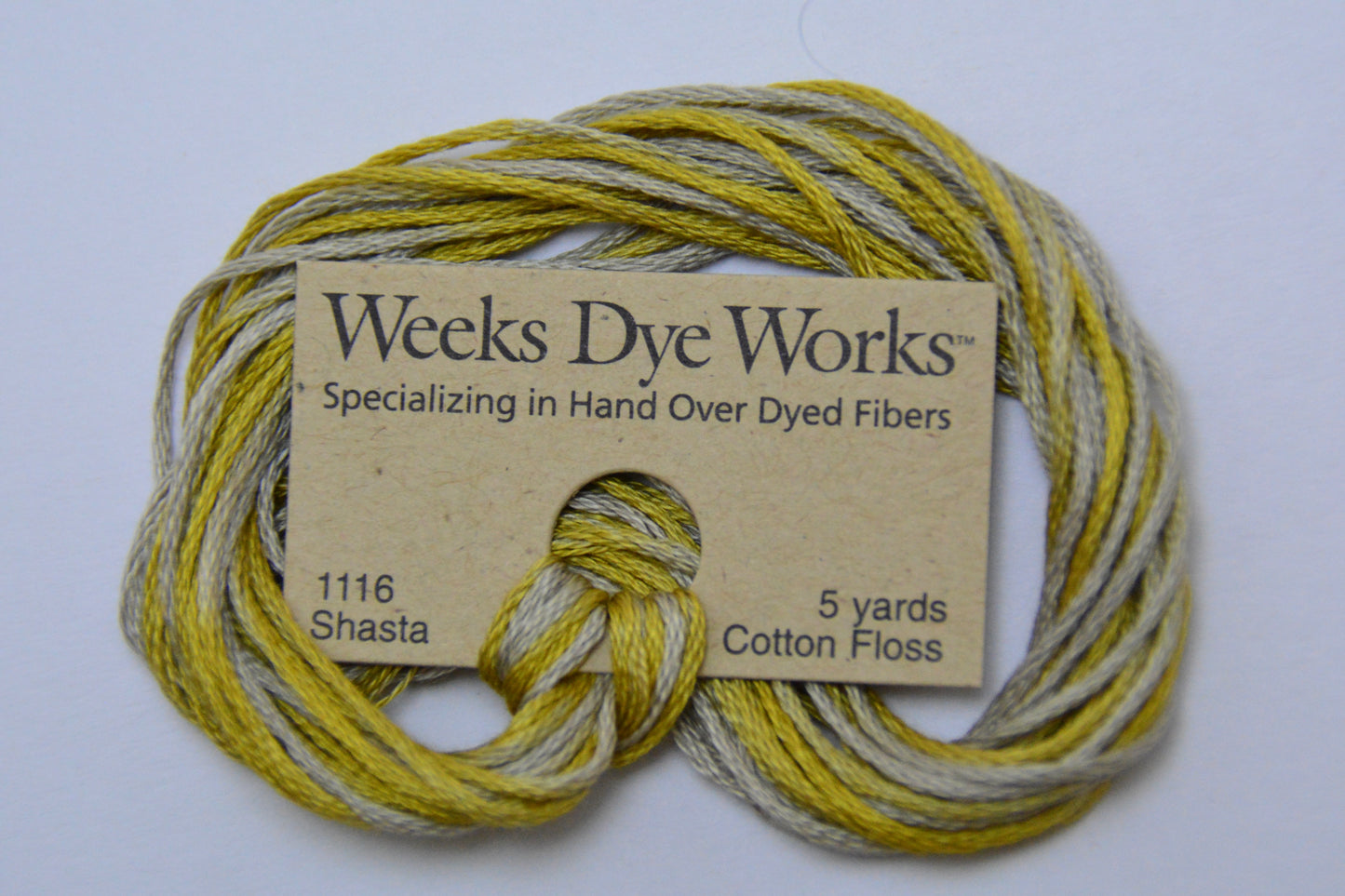 Shasta 1116 Weeks Dye Works 6-Strand Hand-Dyed Embroidery Floss