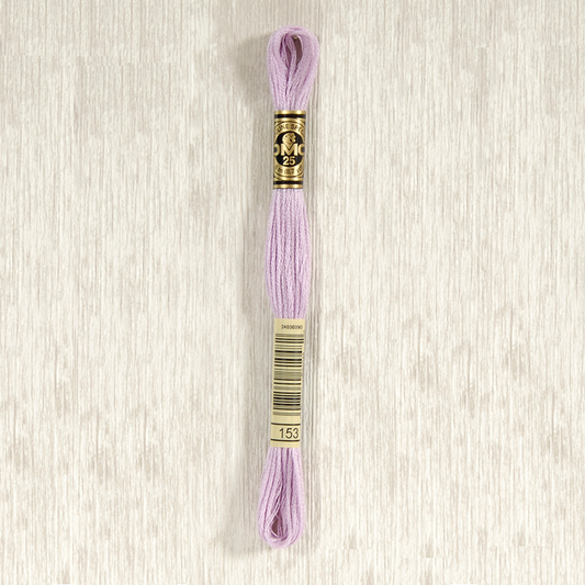 DMC 153 Very Light Violet 6 Strand Embroidery Floss