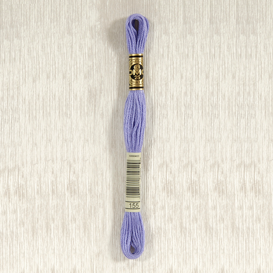 DMC 155 Medium Dark Blue Violet 6 Strand Embroidery Floss