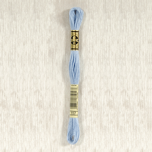 DMC 157 Very Light Cornflower Blue 6 Strand Embroidery Floss