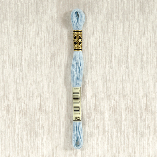 DMC 162 Ultra Very Light Blue 6 Strand Embroidery Floss