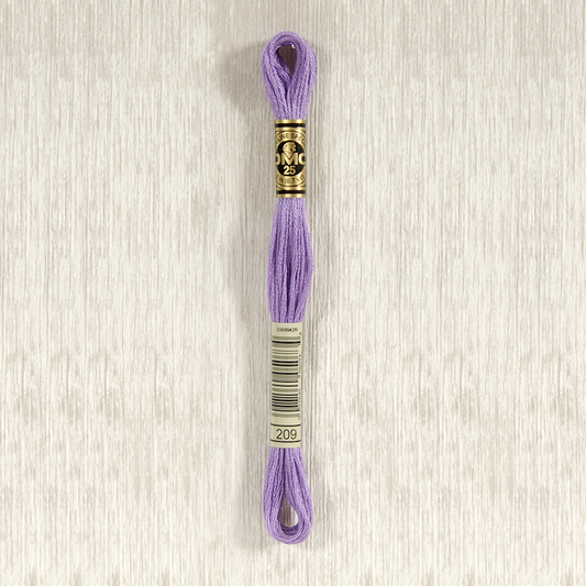 DMC 209 Dark Lavender 6 Strand Embroidery Floss