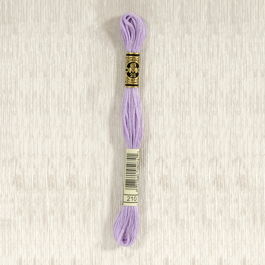 DMC 210  Medium Lavender 6 Strand Embroidery Floss