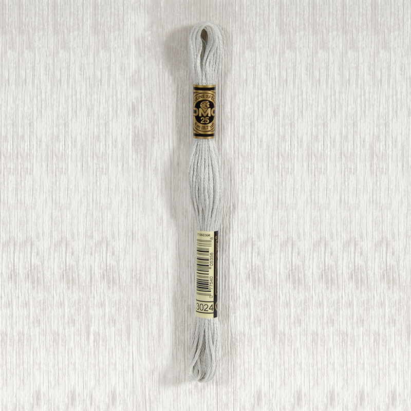 DMC 3024 Very Light Brown Gray 6 Strand Embroidery Floss