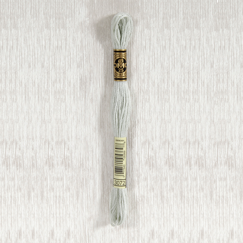 DMC 3072 Very Light Beaver Gray 6 Strand Embroidery Floss – The Rural ...