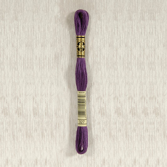 DMC 327 Dark Violet 6 Strand Embroidery Floss