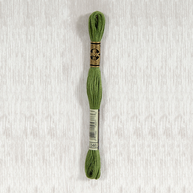 DMC 3346 Hunter Green 6 Strand Embroidery Floss