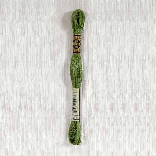 DMC 3346 Hunter Green 6 Strand Embroidery Floss