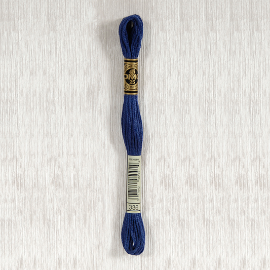 DMC 336 Navy Blue 6 Strand Embroidery Floss