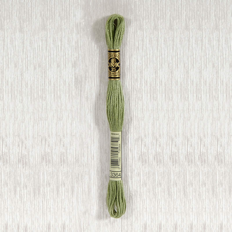 DMC 3364 Pine Green 6 Strand Embroidery Floss