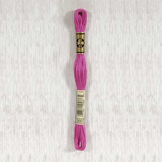 DMC 3607 Light Plum 6 Strand Embroidery Floss