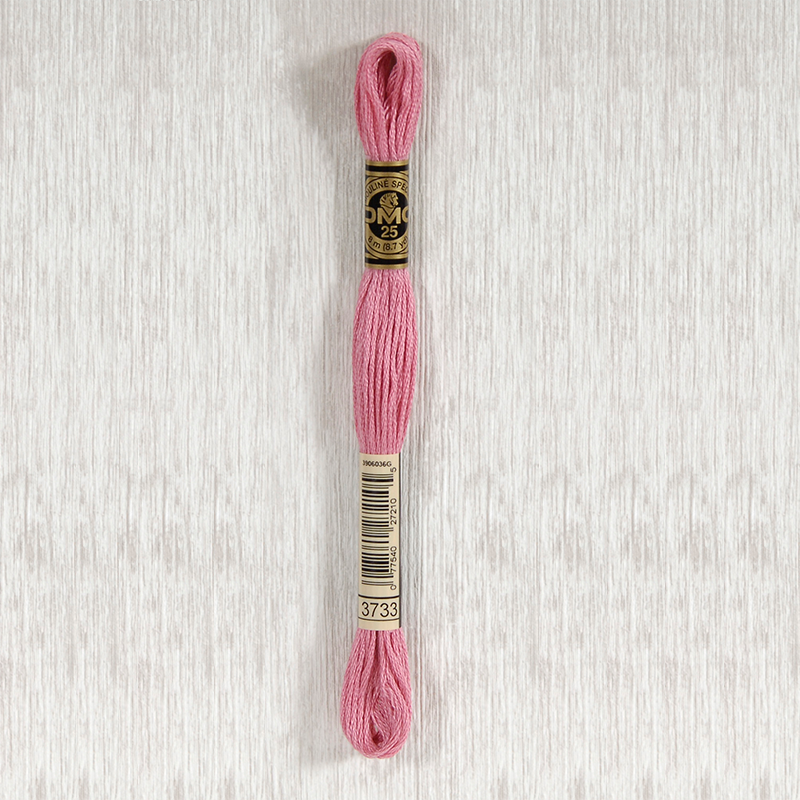 DMC 3733 Dusty Rose 6 Strand Embroidery Floss