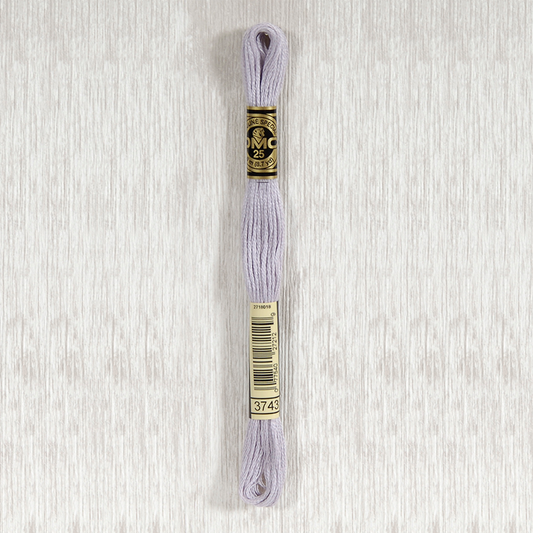 DMC 3743 Very Light Antique Violet 6 Strand Embroidery Floss