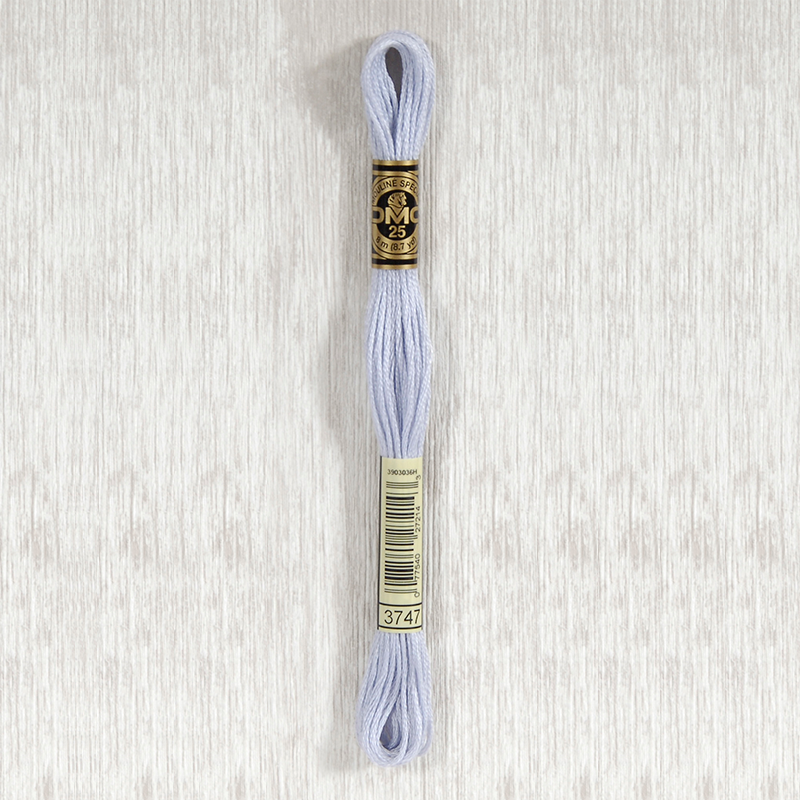 DMC 3747 Very Light Blue Violet 6 Strand Embroidery Floss