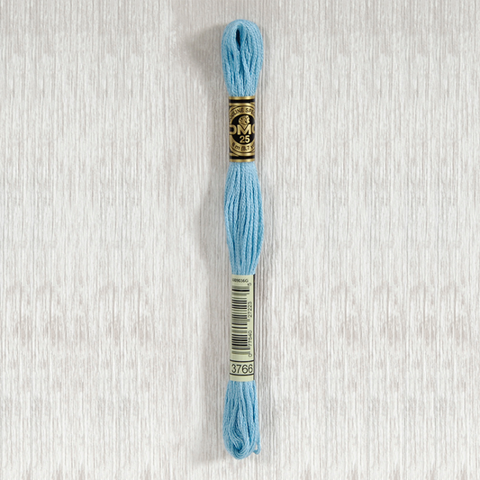 DMC 3766 Light Peacock Blue 6 Strand Embroidery Floss