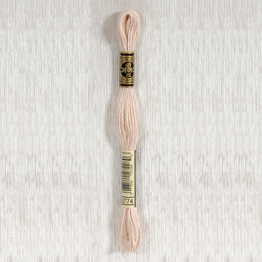 DMC 3774 Very Light Desert Sand 6 Strand Embroidery Floss