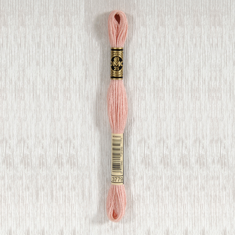 DMC 3779 Very Light Rosewood 6 Strand Embroidery Floss