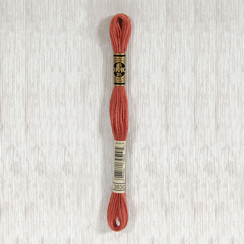 DMC 3830 Terra Cotta 6 Strand Embroidery Floss