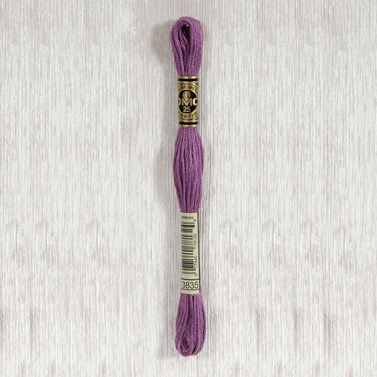 DMC 3835 Medium Grape 6 Strand Embroidery Floss