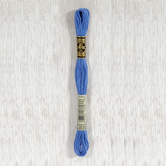 DMC 3838 Dark Lavender Blue 6 Strand Embroidery Floss