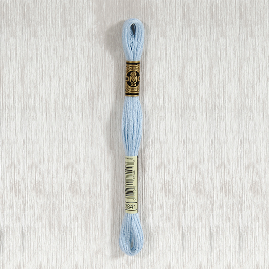 DMC 3841 Pale Baby Blue 6 Strand Embroidery Floss