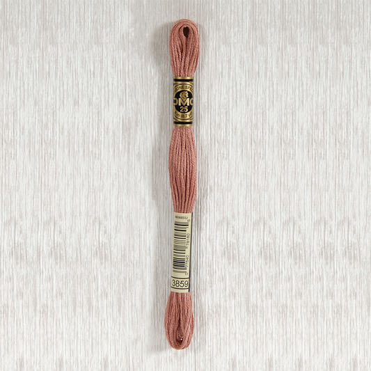 DMC 3859 Light Rosewood 6 Strand Embroidery Floss