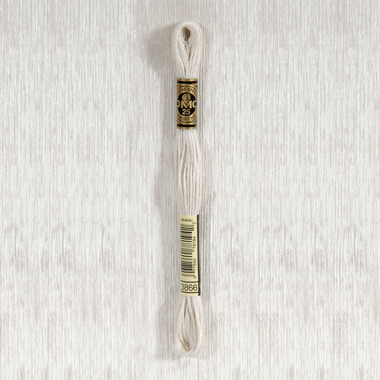 DMC 3866 Very Ultra Light Mocha 6 Strand Embroidery Floss