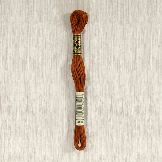 DMC 400 Dark Mahogany 6 Strand Embroidery Floss