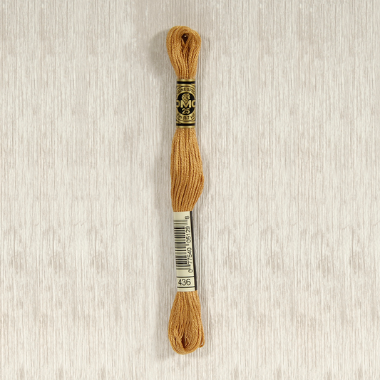 DMC 436 Tan 6 Strand Embroidery Floss