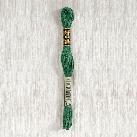 DMC 505 Jade Green 6 Strand Embroidery Floss