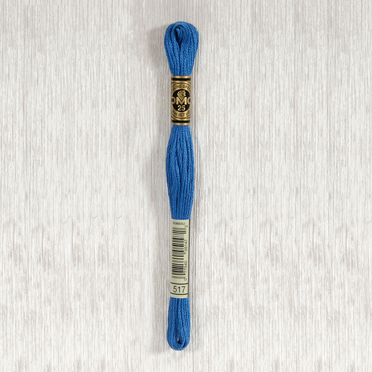 DMC 517 Dark Wedgwood 6 Strand Embroidery Floss