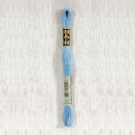 DMC 519 Sky Blue 6 Strand Embroidery Floss