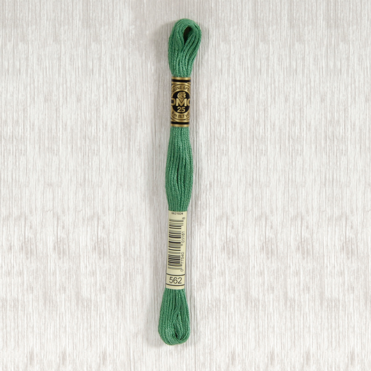 DMC 562  Medium Jade 6 Strand Embroidery Floss