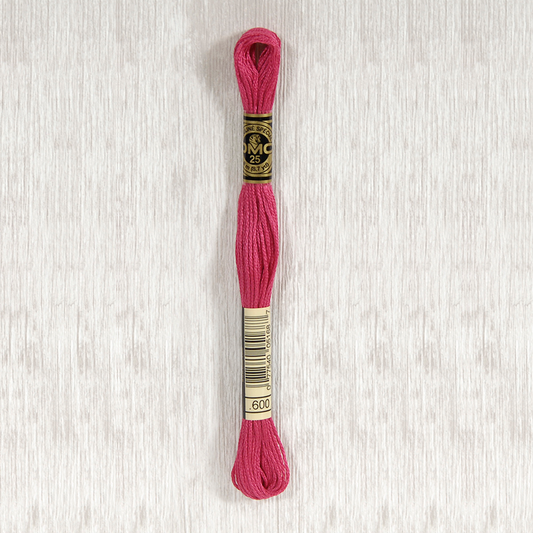 DMC 600 Very Dark Cranberry 6 Strand Embroidery Floss