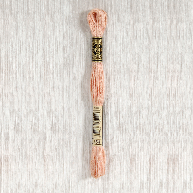 DMC 754 Light Peach 6 Strand Embroidery Floss