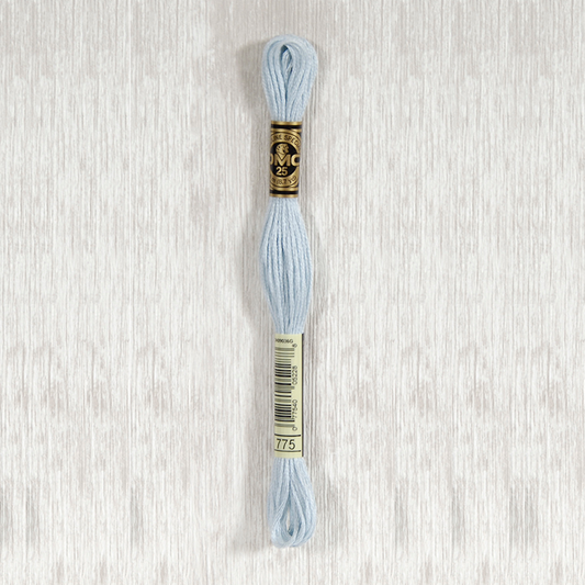 DMC 775 Very Light Baby Blue 6 Strand Embroidery Floss