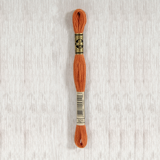 DMC 921 Copper 6 Strand Embroidery Floss