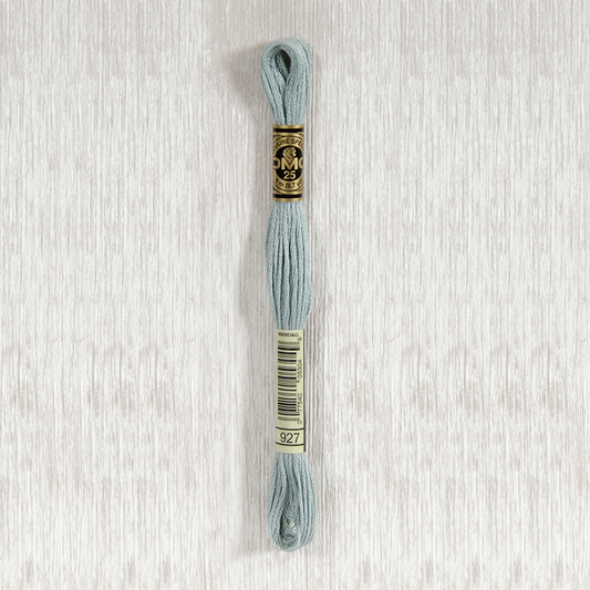 DMC 927 Light Gray Green 6 Strand Embroidery Floss