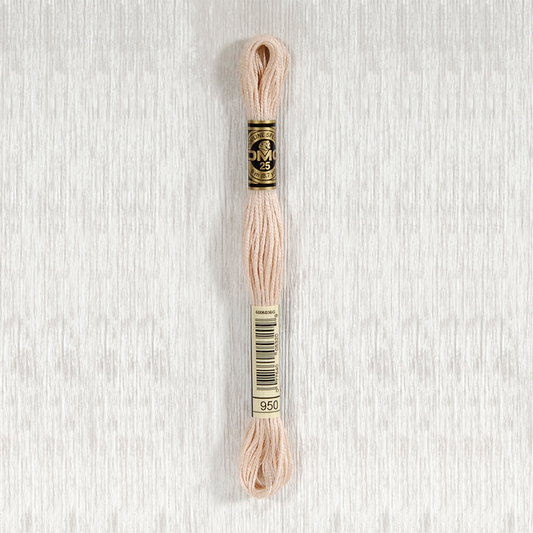 DMC 950 Light Desert Sand 6 Strand Embroidery Floss