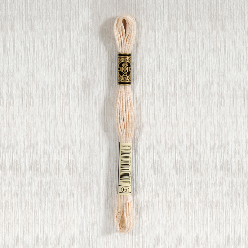 DMC 951 Light Tawny 6 Strand Embroidery Floss