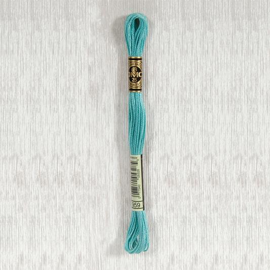 DMC 959 Medium Seagreen 6 Strand Embroidery Floss