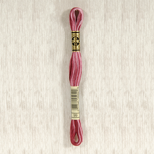 DMC 99 Variegated Mauve 6 Strand Embroidery Floss