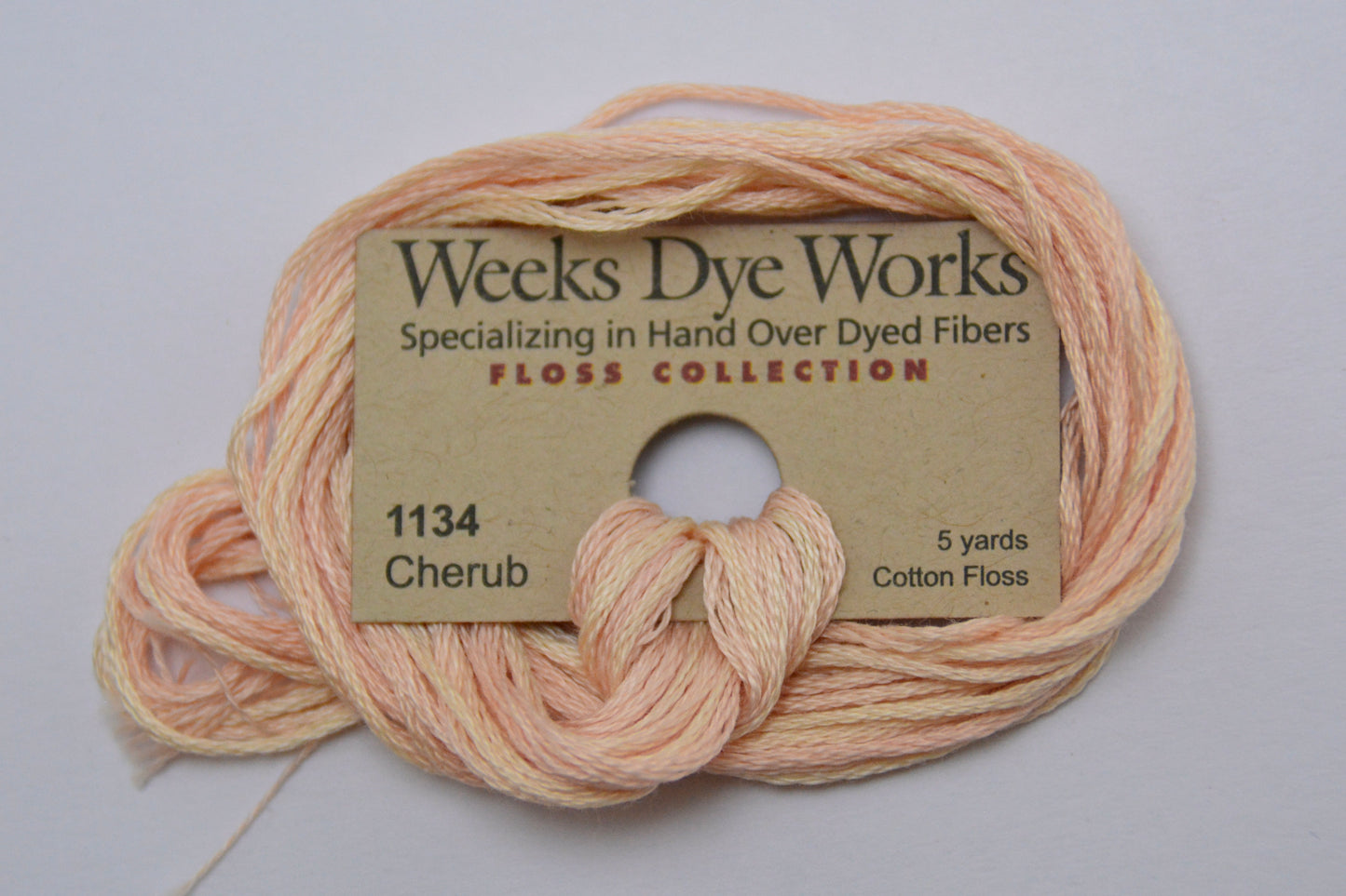 Cherub 1134 Weeks Dye Works 6-Strand Hand-Dyed Embroidery Floss
