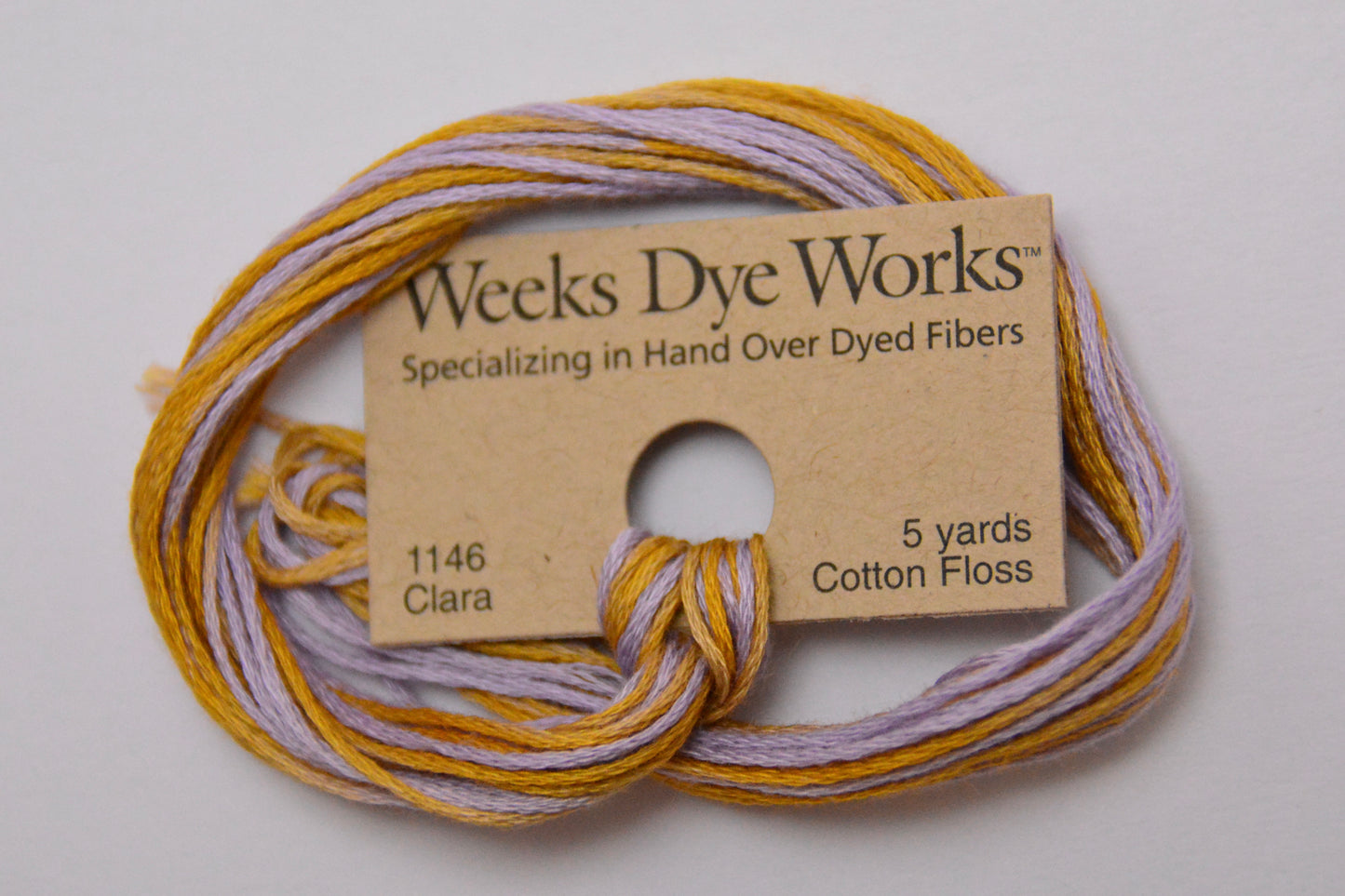 Clara 1146 Weeks Dye Works 6-Strand Hand-Dyed Embroidery Floss