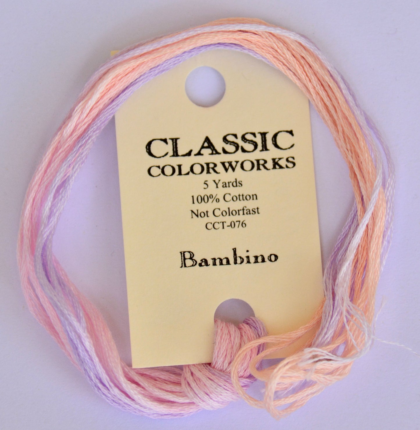 Bambino Classic Colorworks 6-Strand Hand-Dyed Embroidery Floss